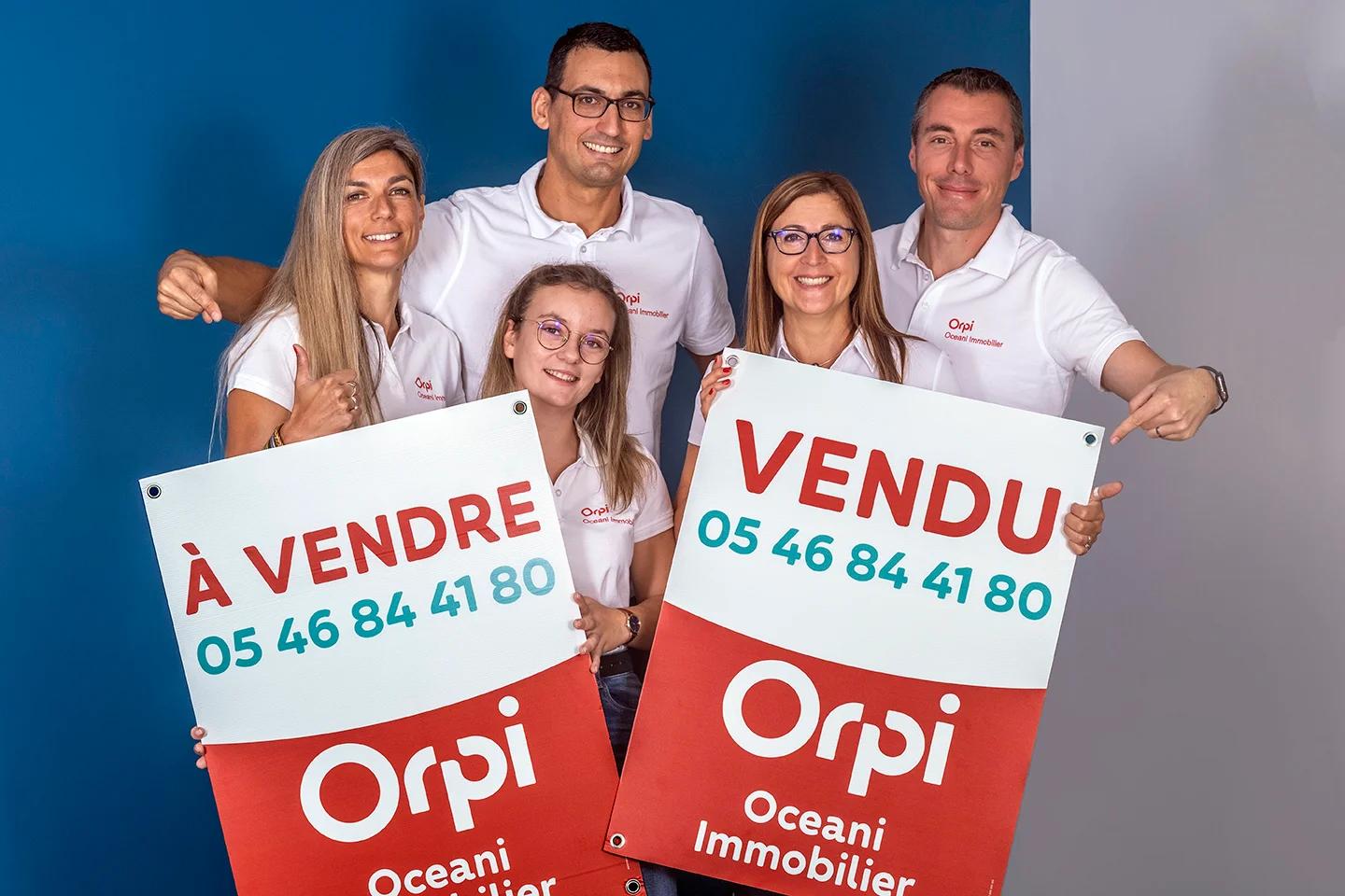 Photo de l'équipe de l'agence